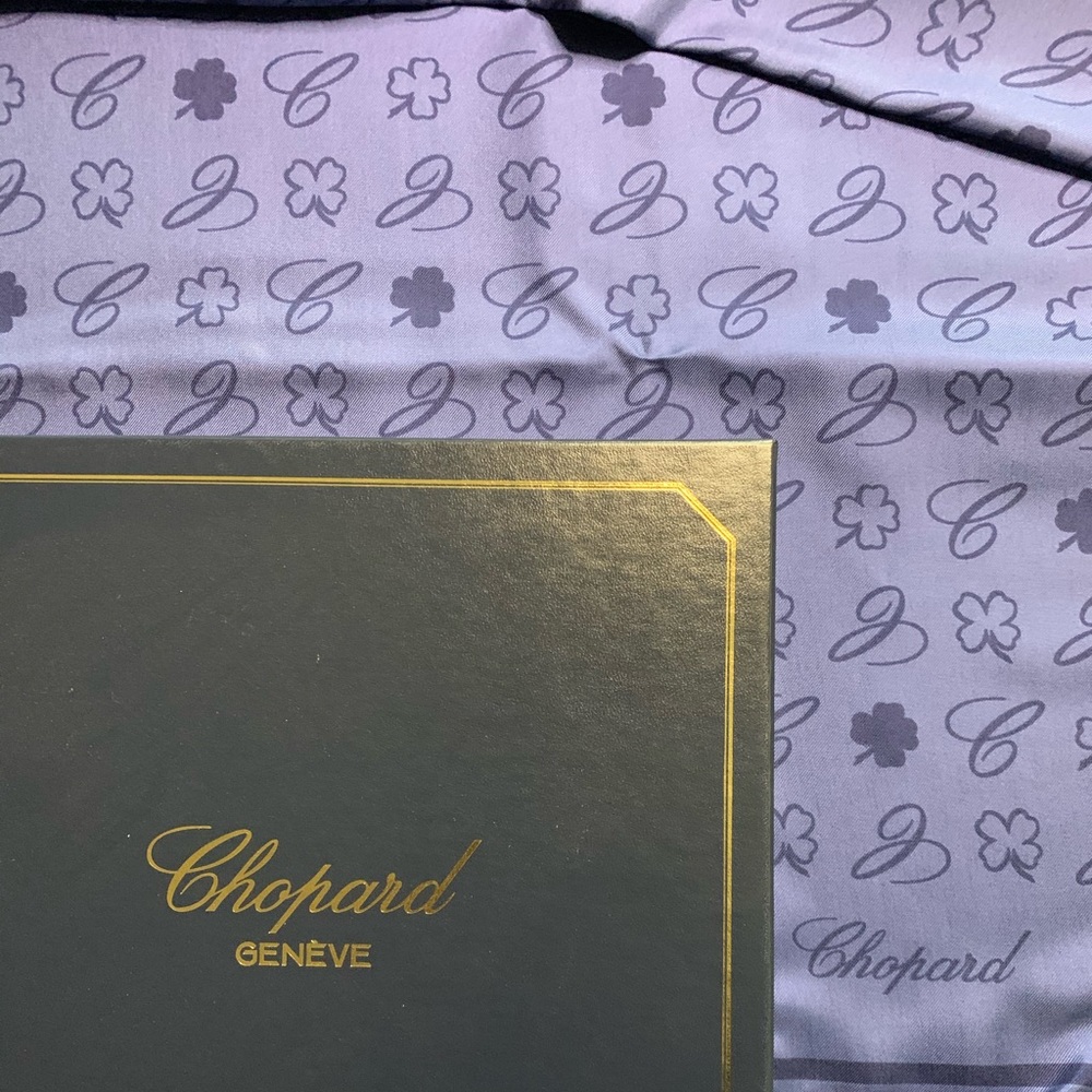Brand New Silk Scarves from Chopard
